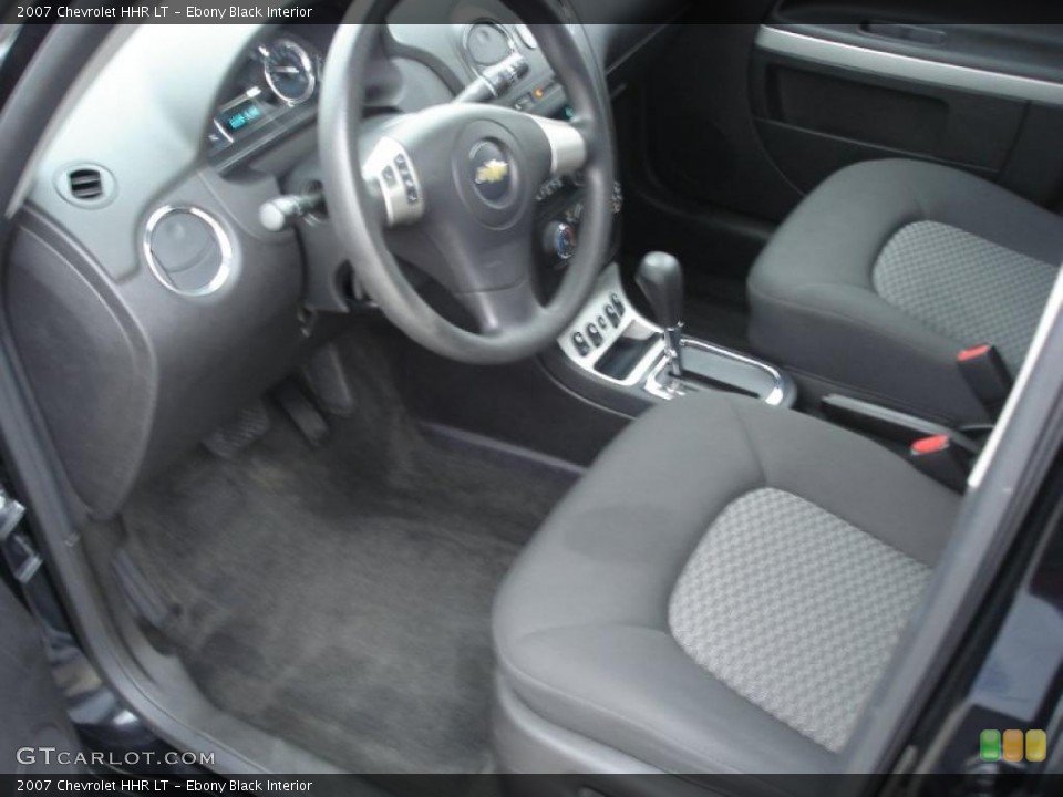 Ebony Black Interior Prime Interior for the 2007 Chevrolet HHR LT #39361696