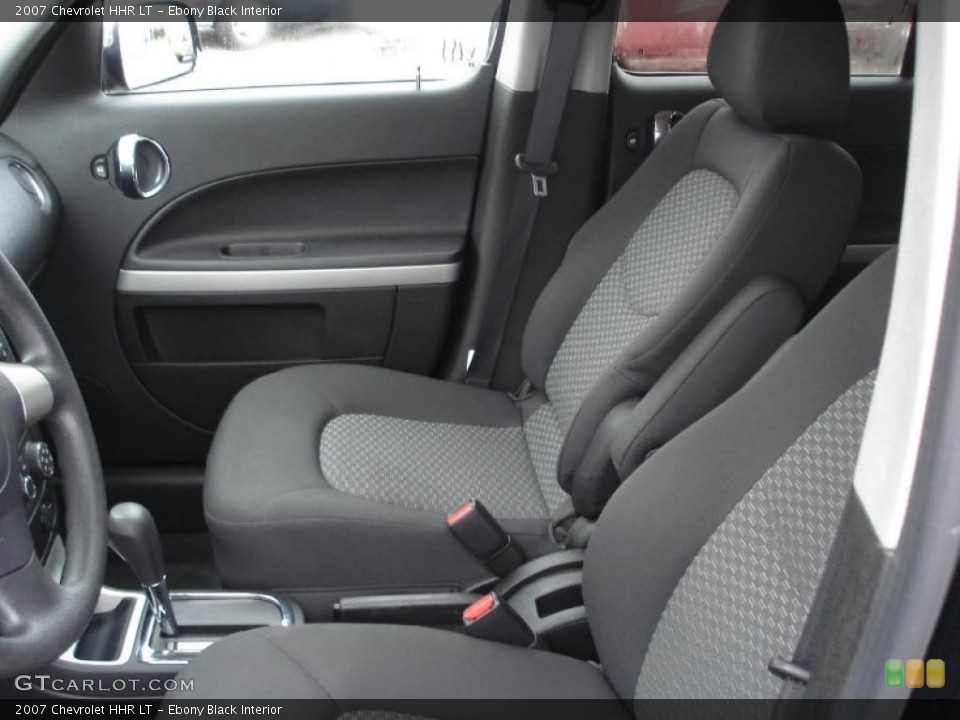 Ebony Black Interior Photo for the 2007 Chevrolet HHR LT #39361728