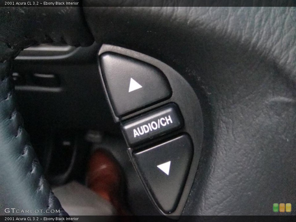 Ebony Black Interior Controls for the 2001 Acura CL 3.2 #39362140