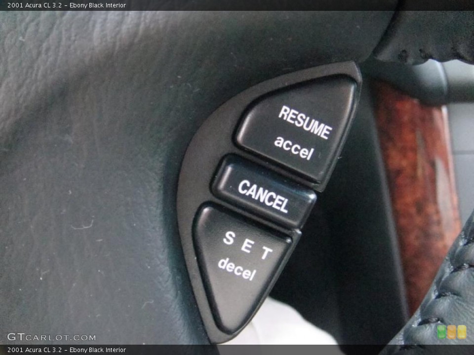 Ebony Black Interior Controls for the 2001 Acura CL 3.2 #39362156