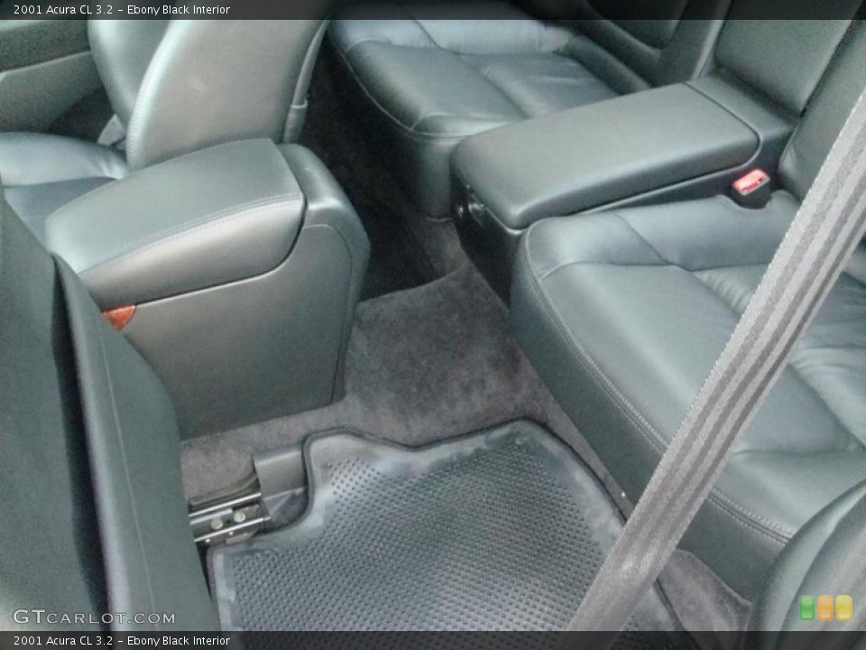 Ebony Black Interior Photo for the 2001 Acura CL 3.2 #39362444