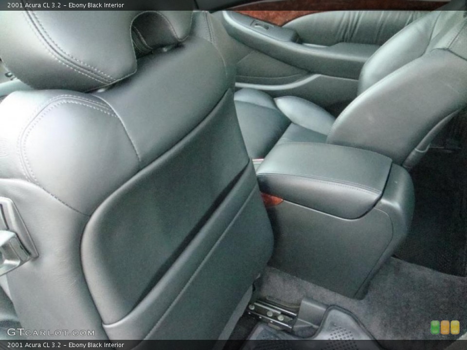 Ebony Black Interior Photo for the 2001 Acura CL 3.2 #39362460