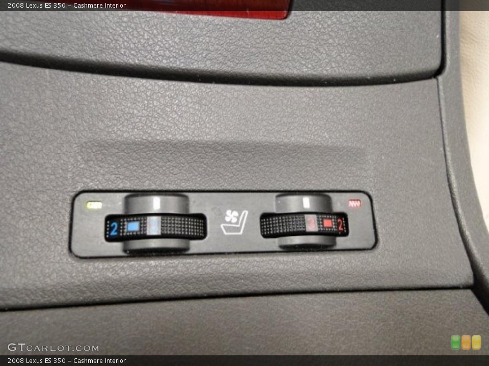 Cashmere Interior Controls for the 2008 Lexus ES 350 #39366988