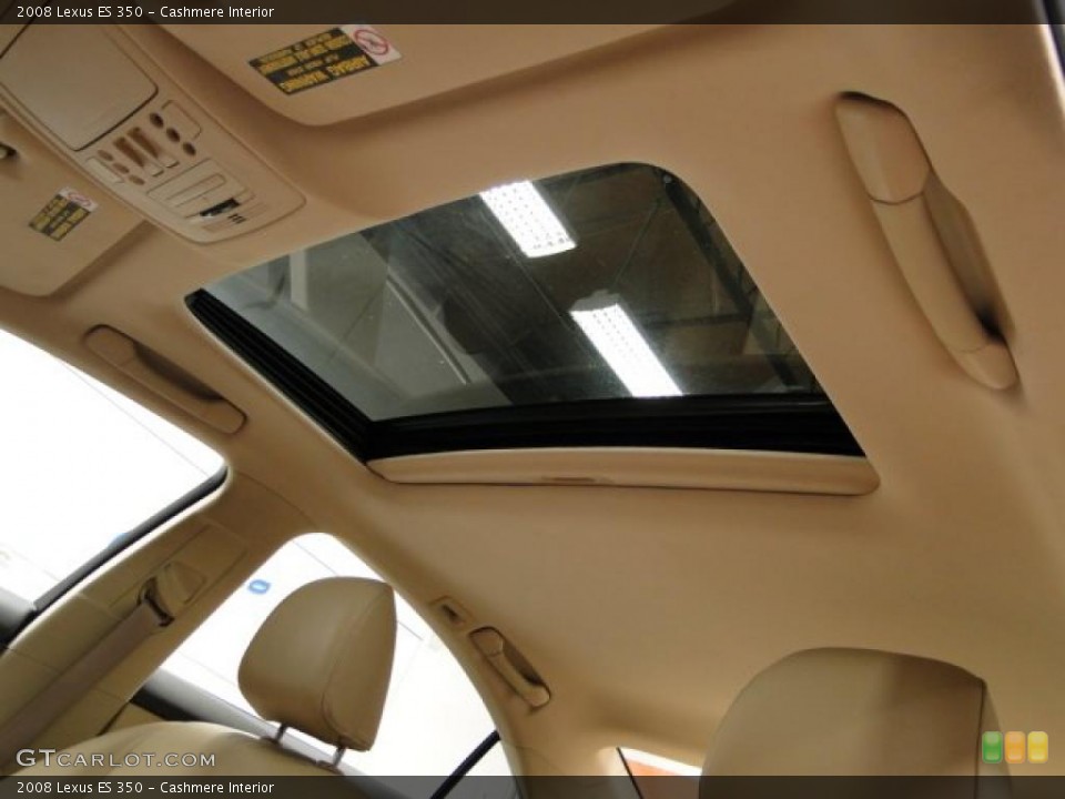 Cashmere Interior Sunroof for the 2008 Lexus ES 350 #39367088