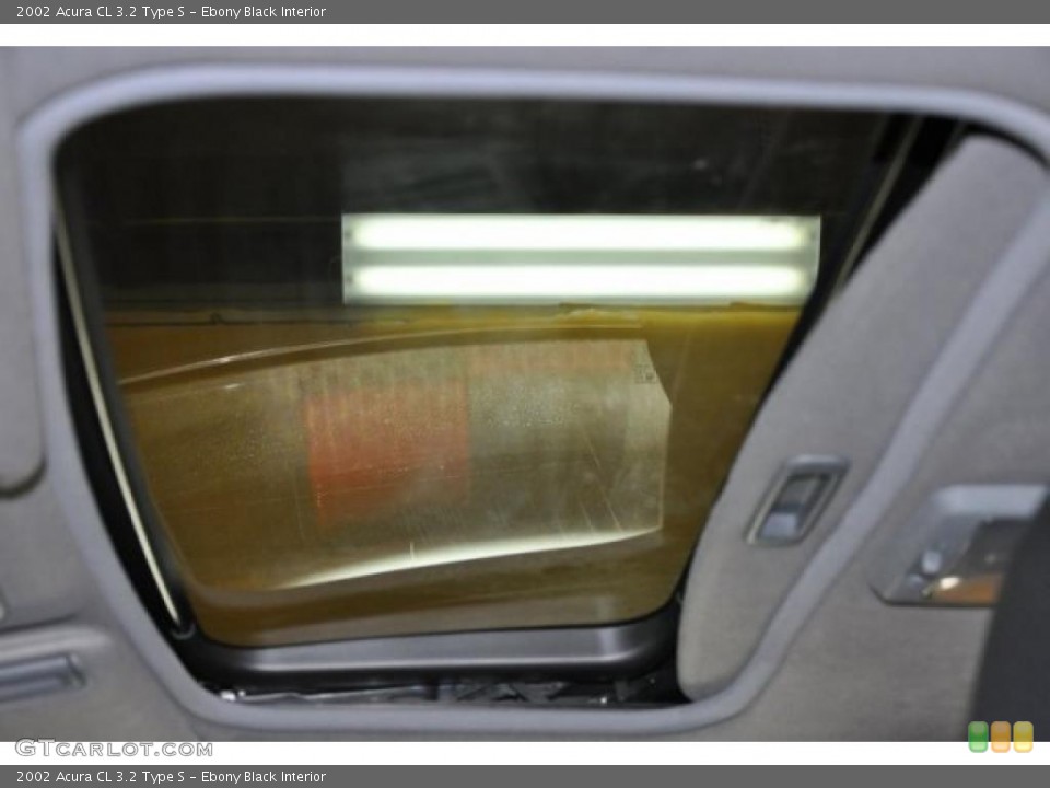 Ebony Black Interior Sunroof for the 2002 Acura CL 3.2 Type S #39369760