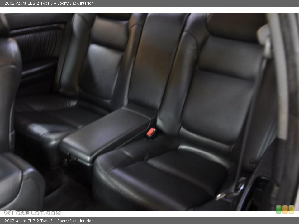 Ebony Black Interior Photo for the 2002 Acura CL 3.2 Type S #39369804