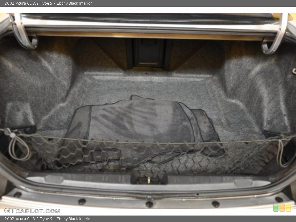 Ebony Black Interior Trunk for the 2002 Acura CL 3.2 Type S #39369820