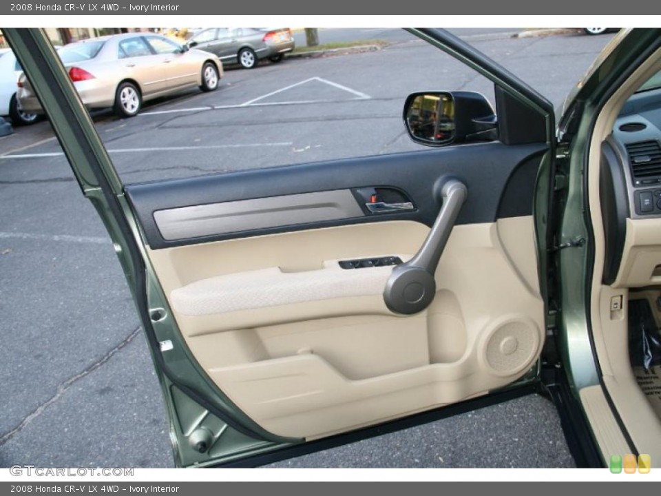 Ivory Interior Door Panel for the 2008 Honda CR-V LX 4WD #39370436