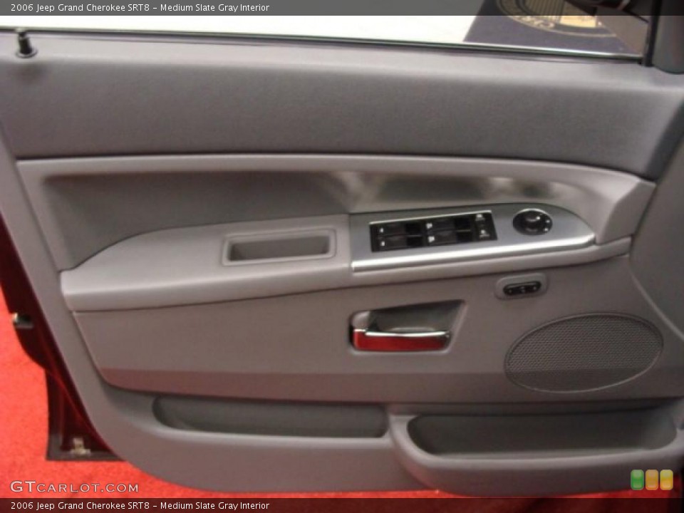 Medium Slate Gray Interior Door Panel for the 2006 Jeep Grand Cherokee SRT8 #39371830
