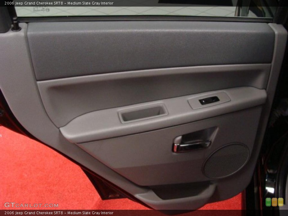 Medium Slate Gray Interior Door Panel for the 2006 Jeep Grand Cherokee SRT8 #39372002