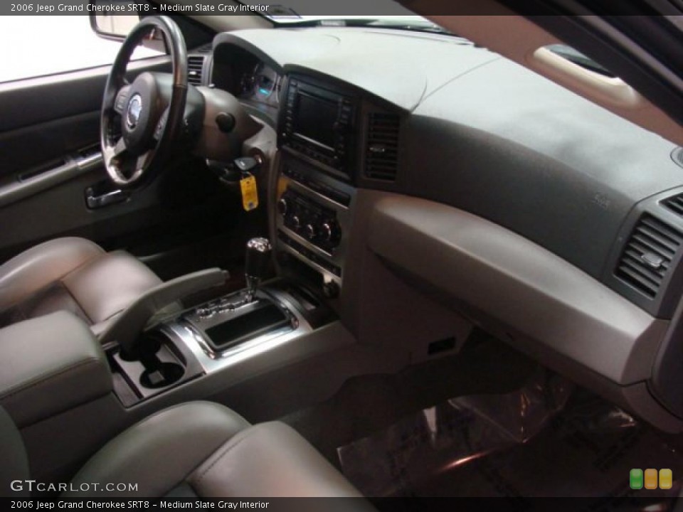 Medium Slate Gray Interior Dashboard for the 2006 Jeep Grand Cherokee SRT8 #39372126