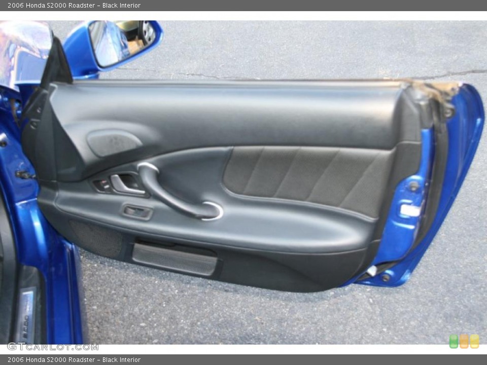 Black Interior Door Panel for the 2006 Honda S2000 Roadster #39372174