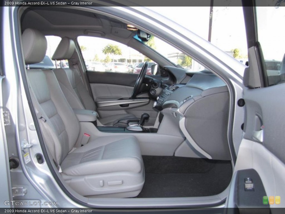 Gray Interior Photo for the 2009 Honda Accord EX-L V6 Sedan #39372834