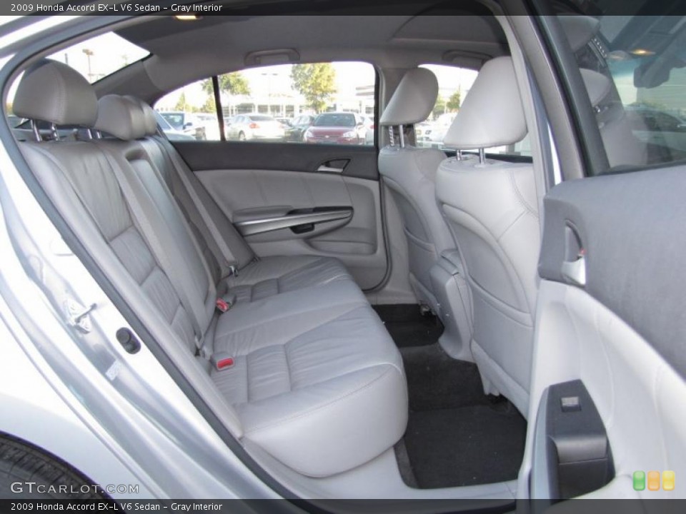 Gray Interior Photo for the 2009 Honda Accord EX-L V6 Sedan #39372850
