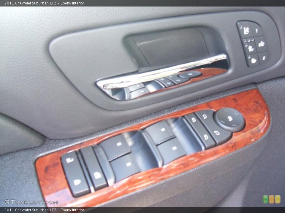 Ebony Interior Controls for the 2011 Chevrolet Suburban LTZ #39373590