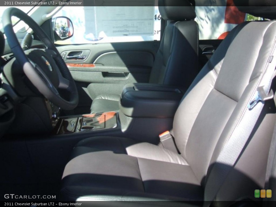 Ebony Interior Photo for the 2011 Chevrolet Suburban LTZ #39373602