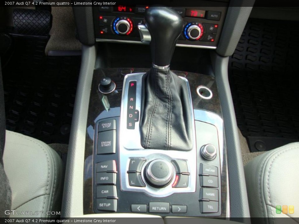 Limestone Grey Interior Transmission for the 2007 Audi Q7 4.2 Premium quattro #39373990