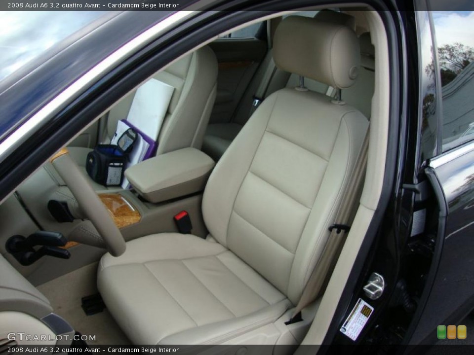 Cardamom Beige Interior Photo for the 2008 Audi A6 3.2 quattro Avant #39374282