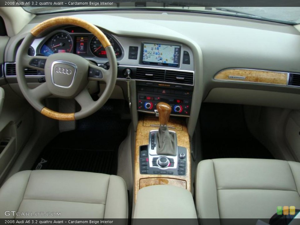 Cardamom Beige Interior Prime Interior for the 2008 Audi A6 3.2 quattro Avant #39374415