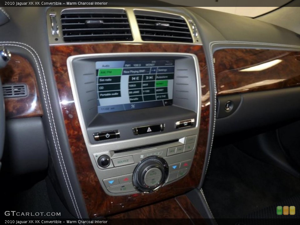 Warm Charcoal Interior Navigation for the 2010 Jaguar XK XK Convertible #39375198