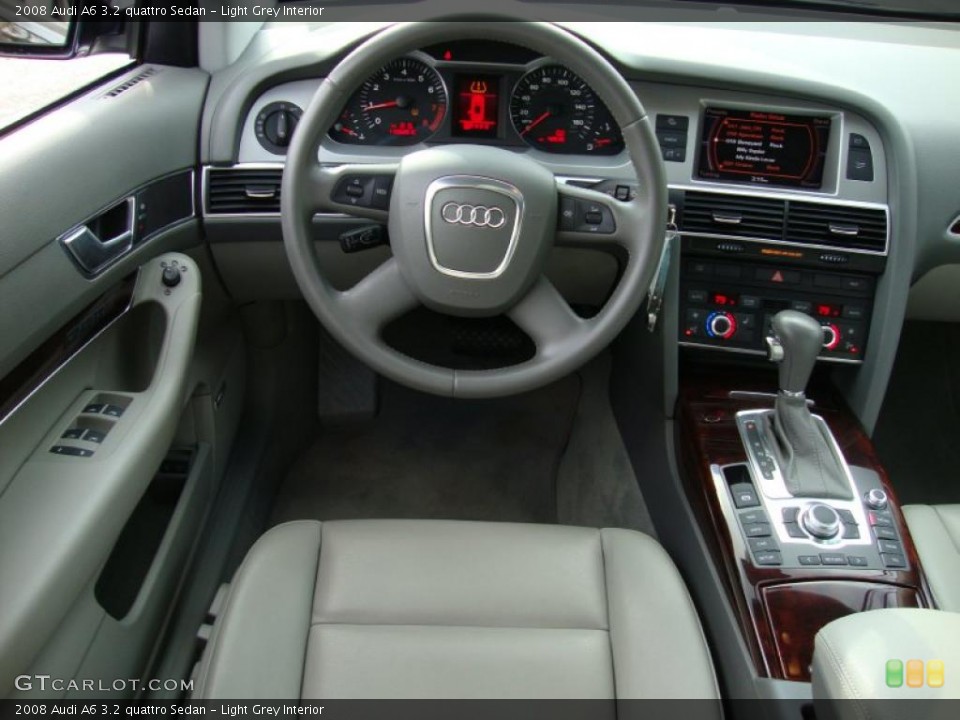 Light Grey Interior Dashboard for the 2008 Audi A6 3.2 quattro Sedan #39376886