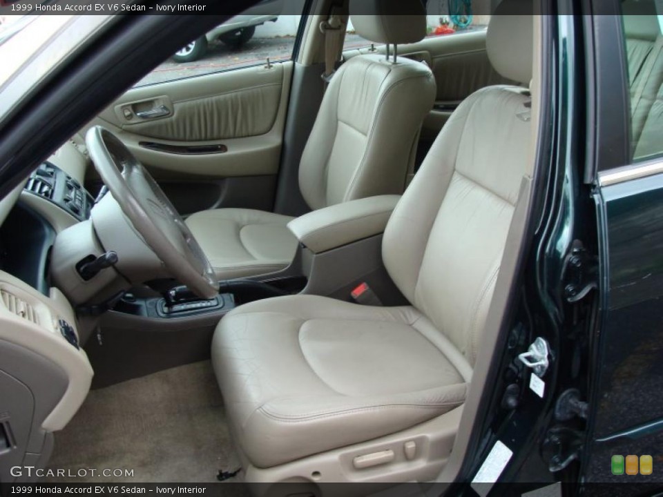 Ivory Interior Photo for the 1999 Honda Accord EX V6 Sedan #39377806