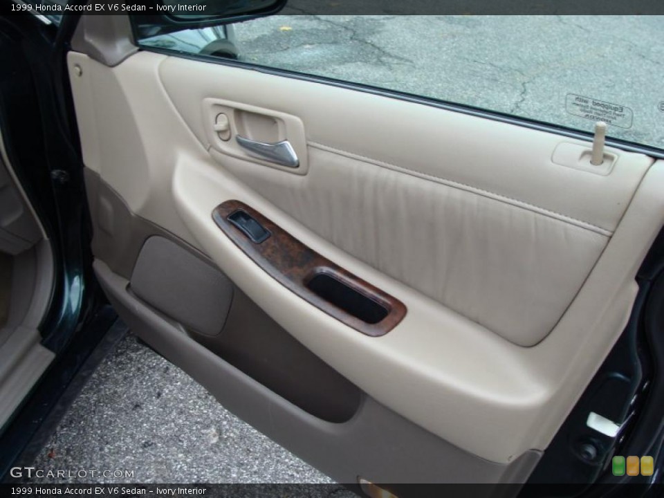 Ivory Interior Door Panel for the 1999 Honda Accord EX V6 Sedan #39377834