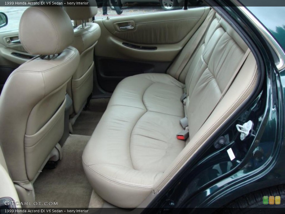 Ivory Interior Photo for the 1999 Honda Accord EX V6 Sedan #39377942