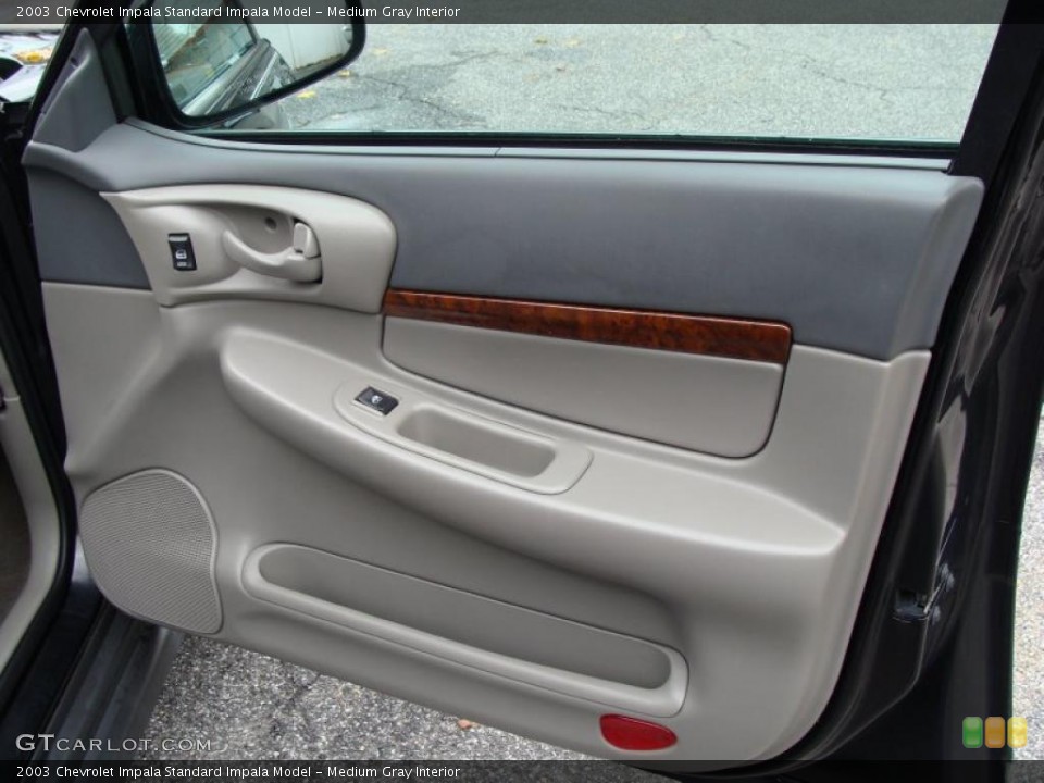 Medium Gray Interior Door Panel for the 2003 Chevrolet Impala  #39378270