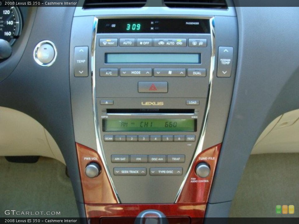 Cashmere Interior Controls for the 2008 Lexus ES 350 #39380108