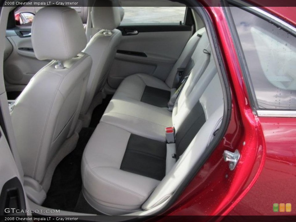 Gray Interior Photo for the 2008 Chevrolet Impala LT #39381485