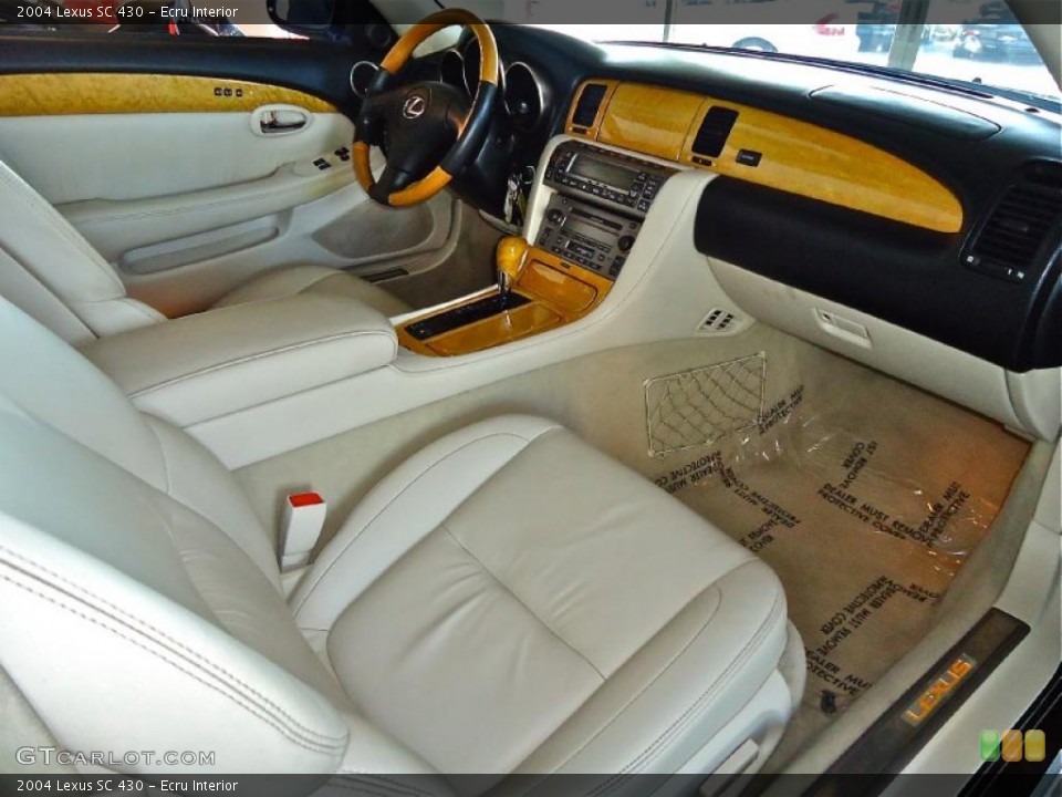 Ecru Interior Dashboard for the 2004 Lexus SC 430 #39382765