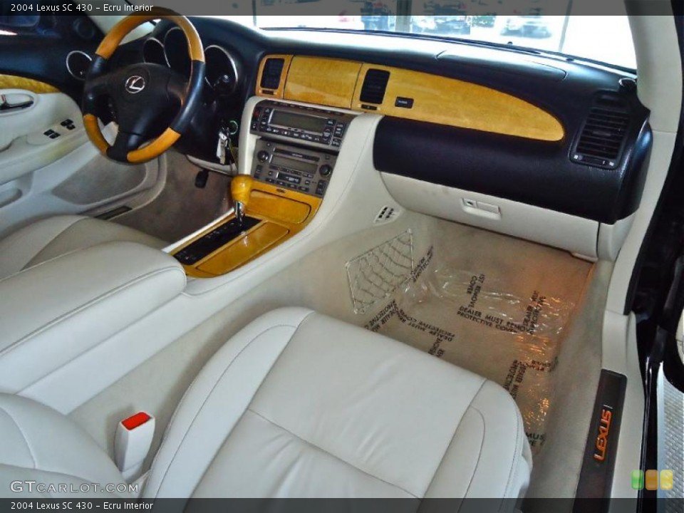 Ecru Interior Dashboard for the 2004 Lexus SC 430 #39382777