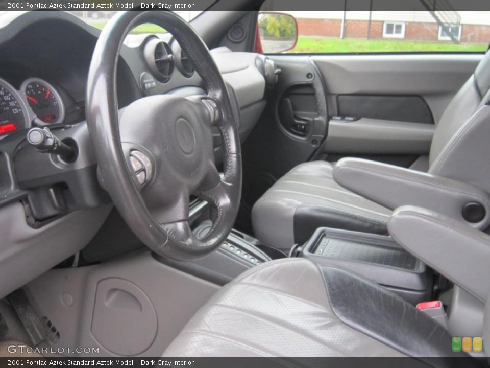 Dark Gray 2001 Pontiac Aztek Interiors