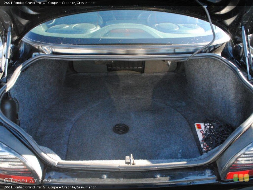 Graphite/Gray Interior Trunk for the 2001 Pontiac Grand Prix GT Coupe #39384941