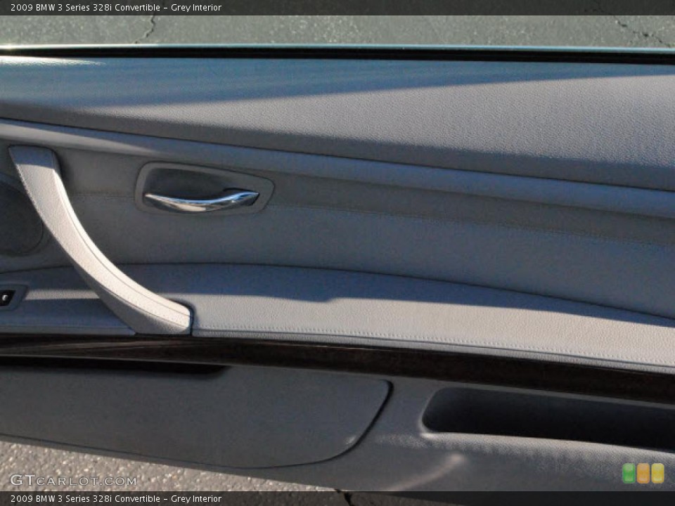 Grey Interior Door Panel for the 2009 BMW 3 Series 328i Convertible #39385681