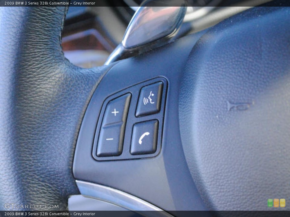 Grey Interior Controls for the 2009 BMW 3 Series 328i Convertible #39385845