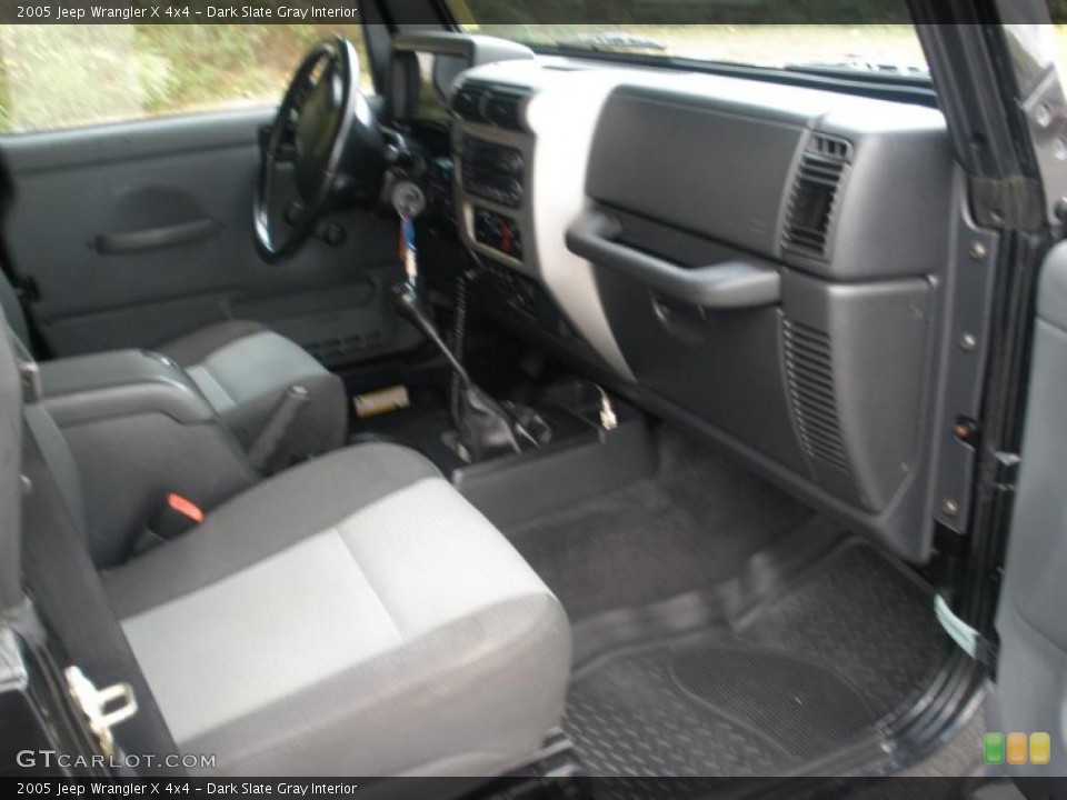 Dark Slate Gray Interior Transmission for the 2005 Jeep Wrangler X 4x4 #39386217
