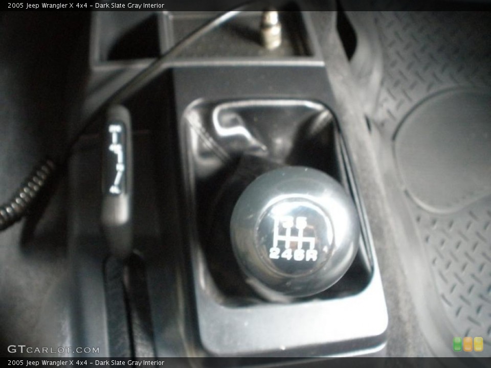 Dark Slate Gray Interior Transmission for the 2005 Jeep Wrangler X 4x4 #39386245