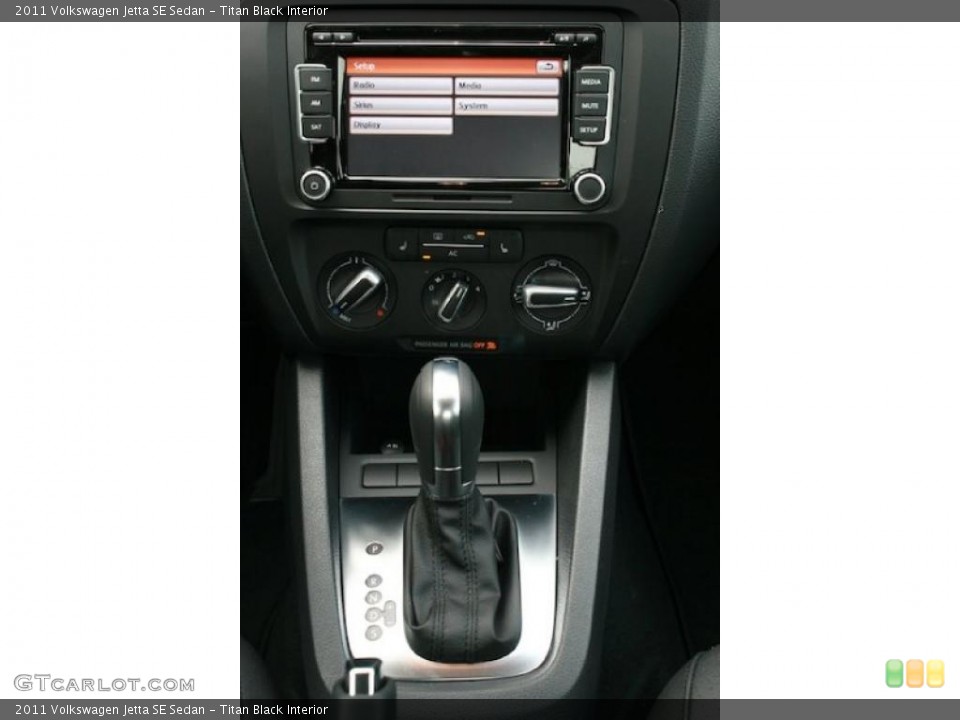Titan Black Interior Transmission for the 2011 Volkswagen Jetta SE Sedan #39386669