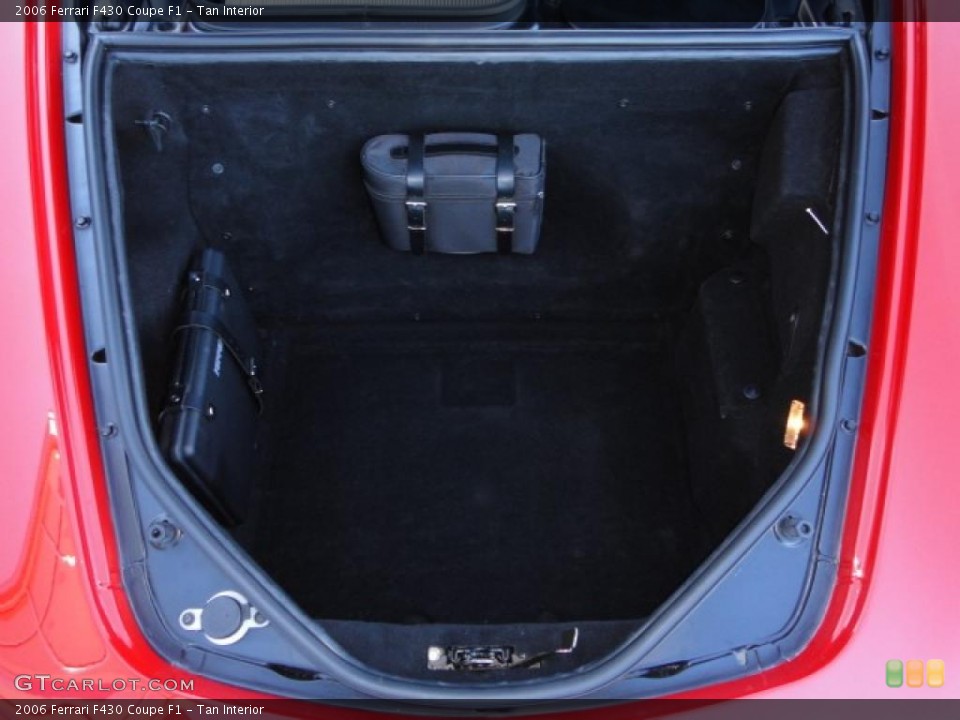 Tan Interior Trunk for the 2006 Ferrari F430 Coupe F1 #39389133