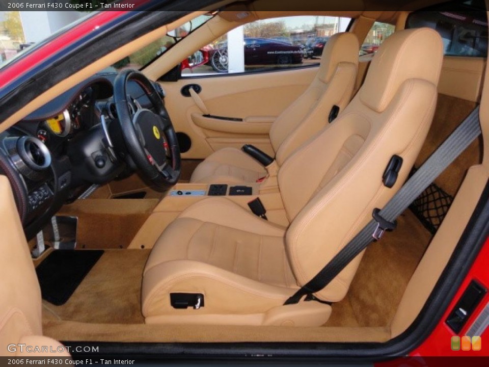 Tan Interior Photo for the 2006 Ferrari F430 Coupe F1 #39389233
