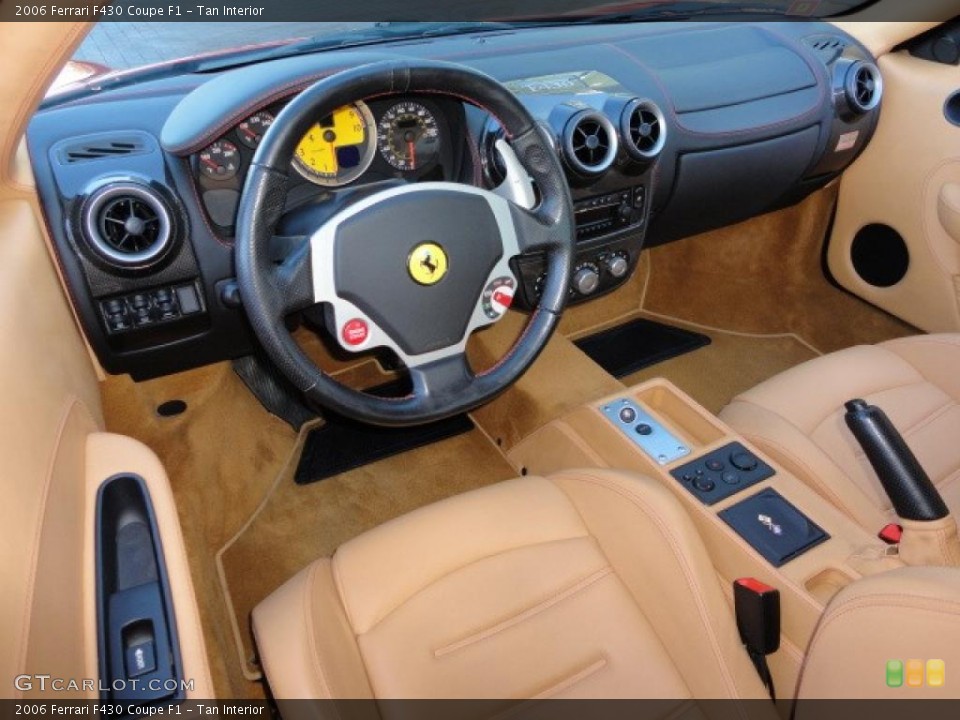 Tan Interior Prime Interior for the 2006 Ferrari F430 Coupe F1 #39389253