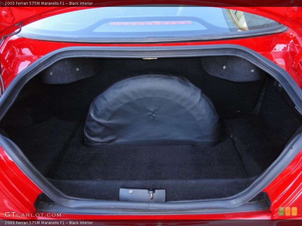 Black Interior Trunk for the 2003 Ferrari 575M Maranello F1 #39390033