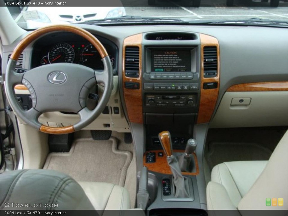 Ivory Interior Dashboard for the 2004 Lexus GX 470 #39390321