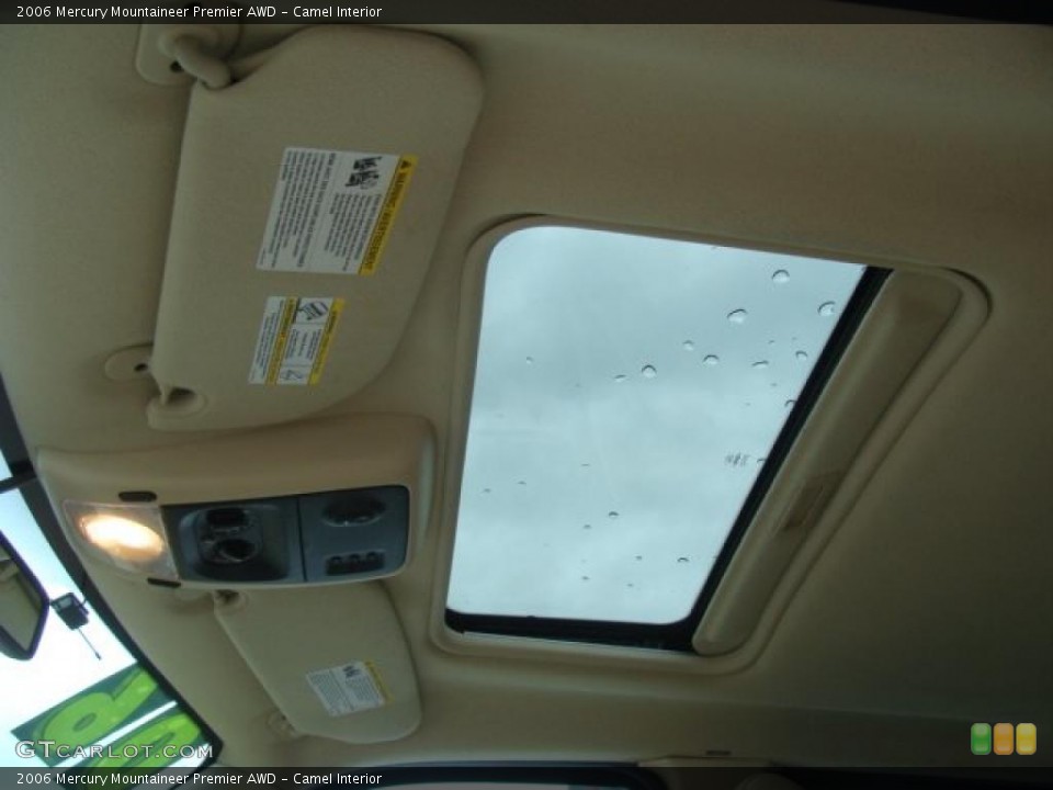 Camel Interior Sunroof for the 2006 Mercury Mountaineer Premier AWD #39391013