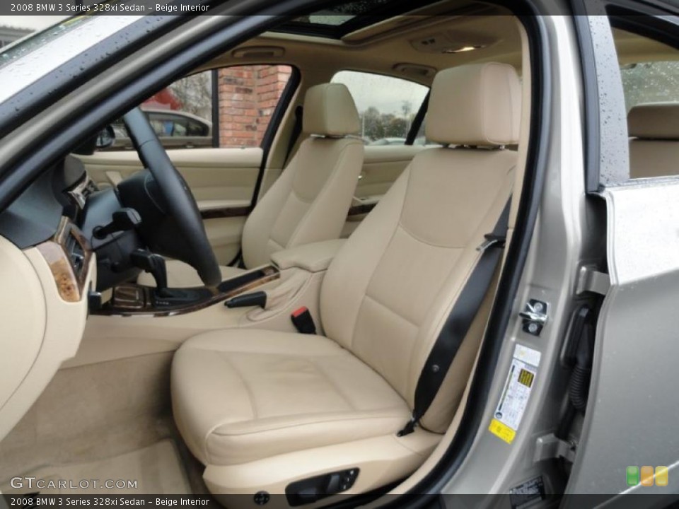Beige Interior Photo for the 2008 BMW 3 Series 328xi Sedan #39391253