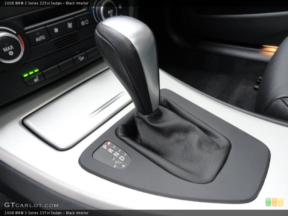 Black Interior Transmission for the 2008 BMW 3 Series 335xi Sedan #39391925