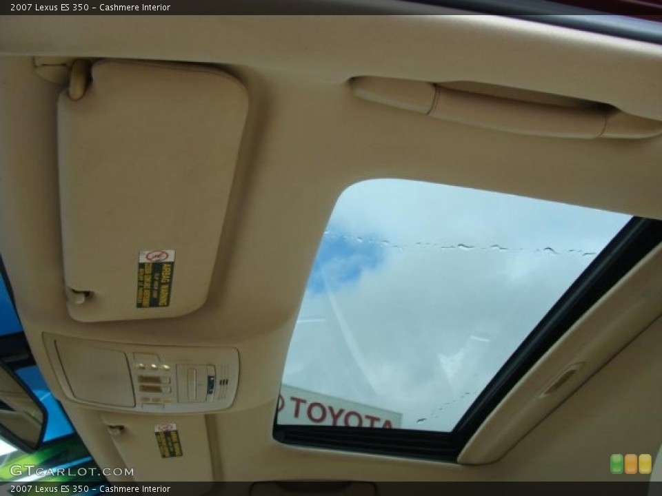 Cashmere Interior Sunroof for the 2007 Lexus ES 350 #39392225