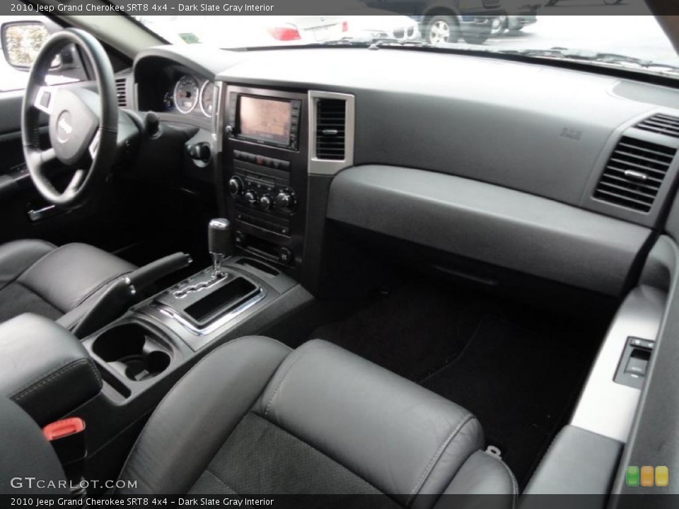 Dark Slate Gray Interior Dashboard for the 2010 Jeep Grand Cherokee SRT8 4x4 #39392413
